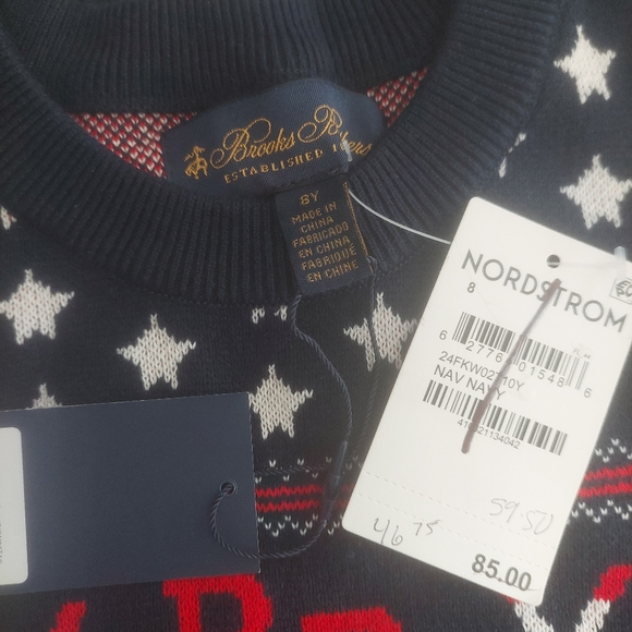 Brooks Brothers boys sweater 8Y - Picture 2 of 3